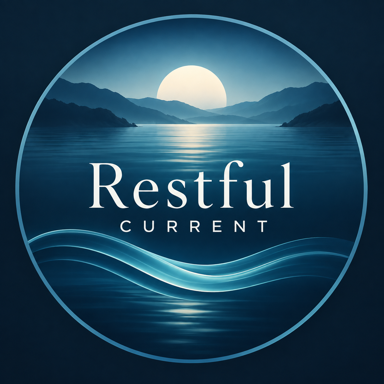 Restful Current logo